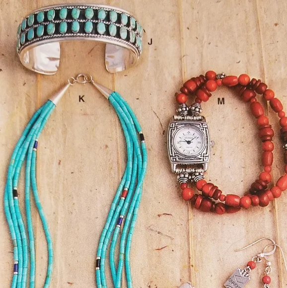 RARE Silpada Sterling Silver & Turquoise Bracelet